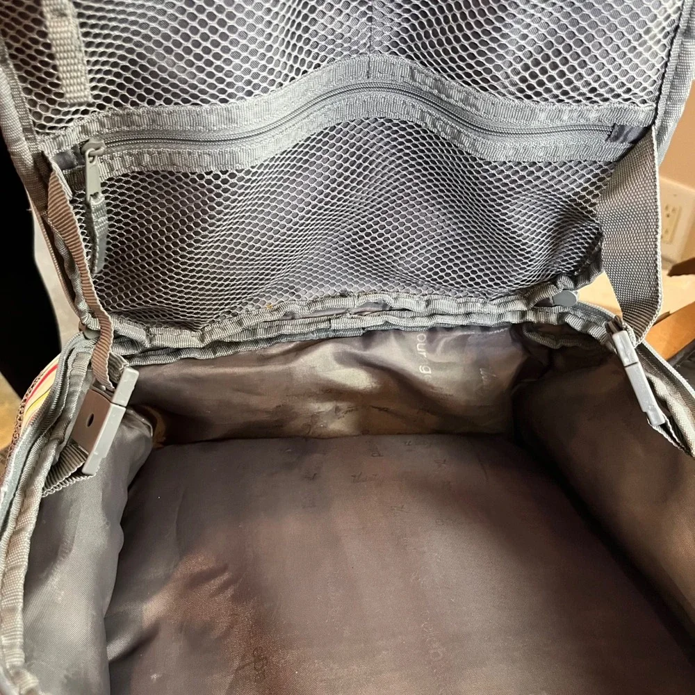Thirty-One Backpack Chevron‎ Print School Travel Laptop Daypack